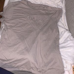 Medium Tan Guess Tee